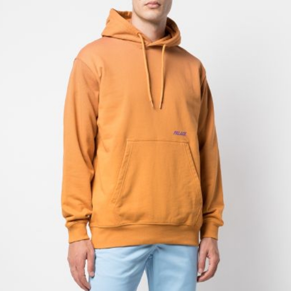 PALACE Men's Tri-Fade Vibrant Orange Hoodie